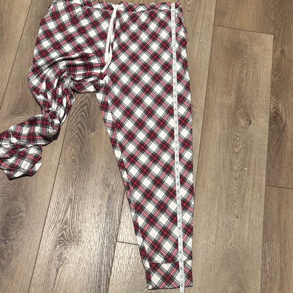 Ralph Lauren Red and Black Plaid Kids Pajama Set - Picture 13 of 14